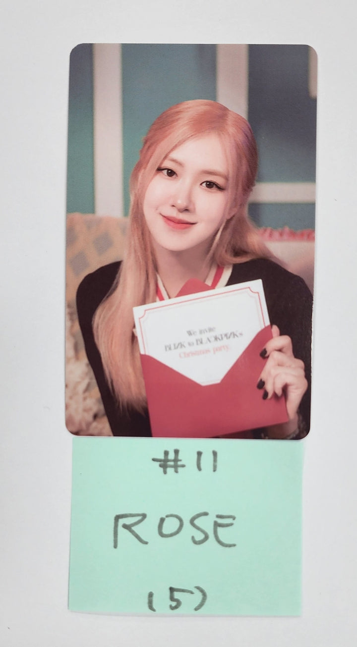 BLACKPINK THE GAME COUPON CARD COLLECTION 2024 CHRISTMAS - Official Photocard [24.12.30]