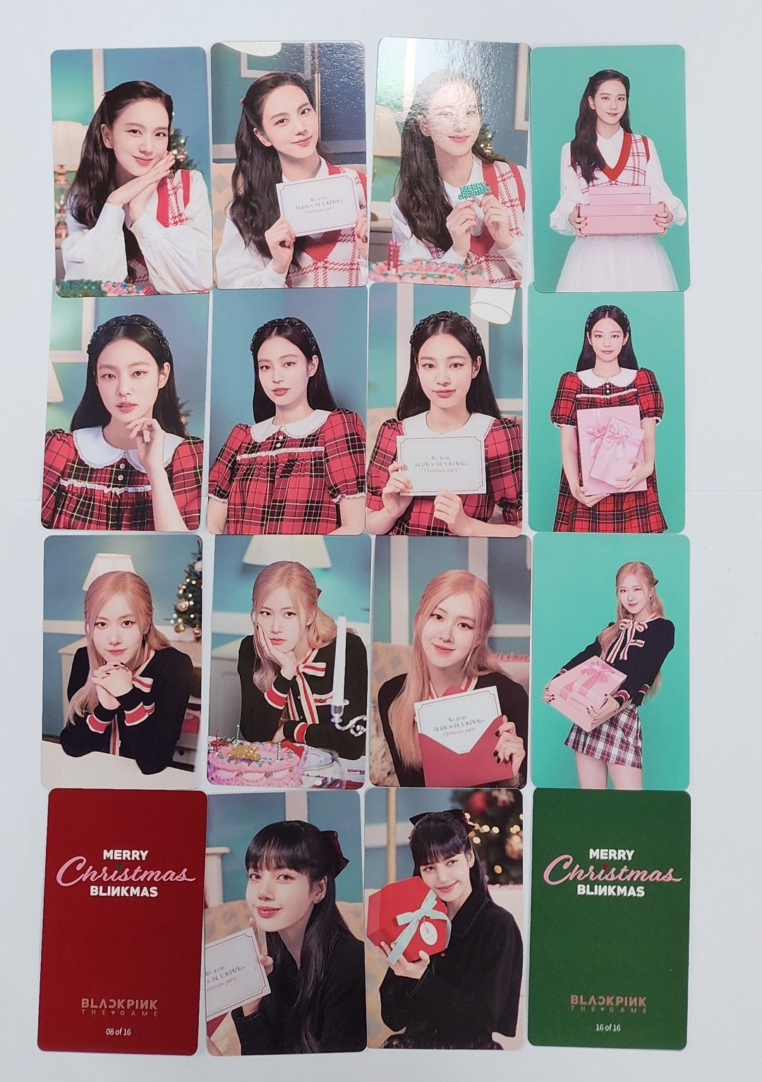 BLACKPINK THE GAME COUPON CARD COLLECTION 2024 CHRISTMAS - Official Photocard [24.12.30]