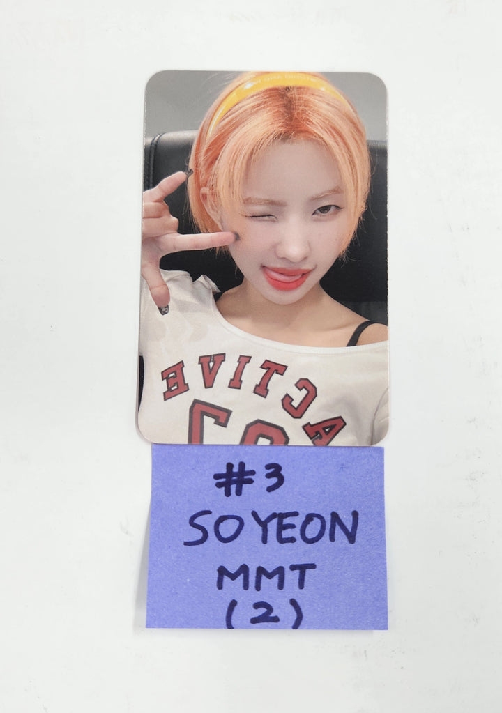 (g) I-DLE "I SWAY" - MMT Fansign Event Photocard [24.12.31]