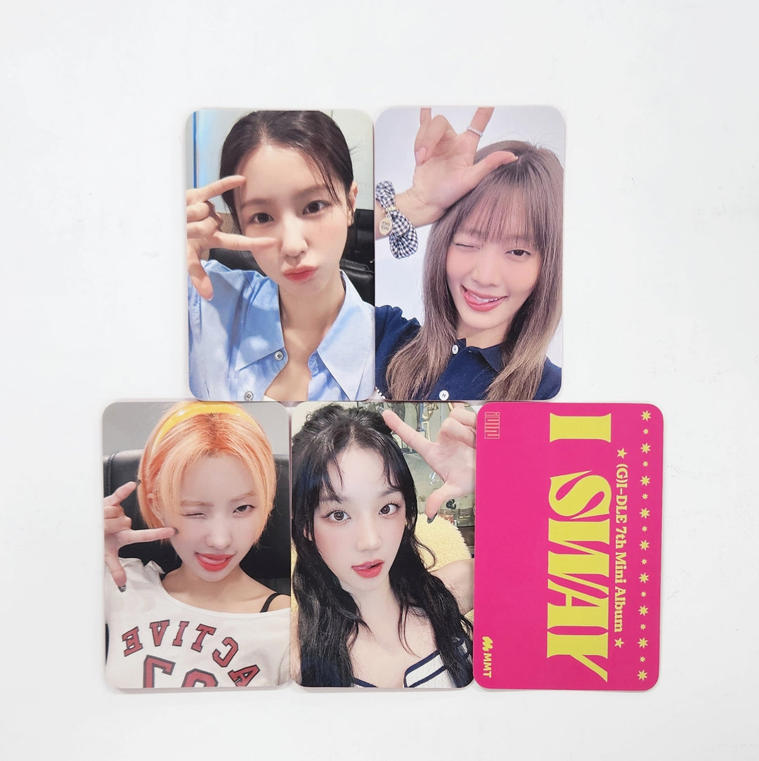 (g) I-DLE "I SWAY" - MMT Fansign Event Photocard [24.12.31]