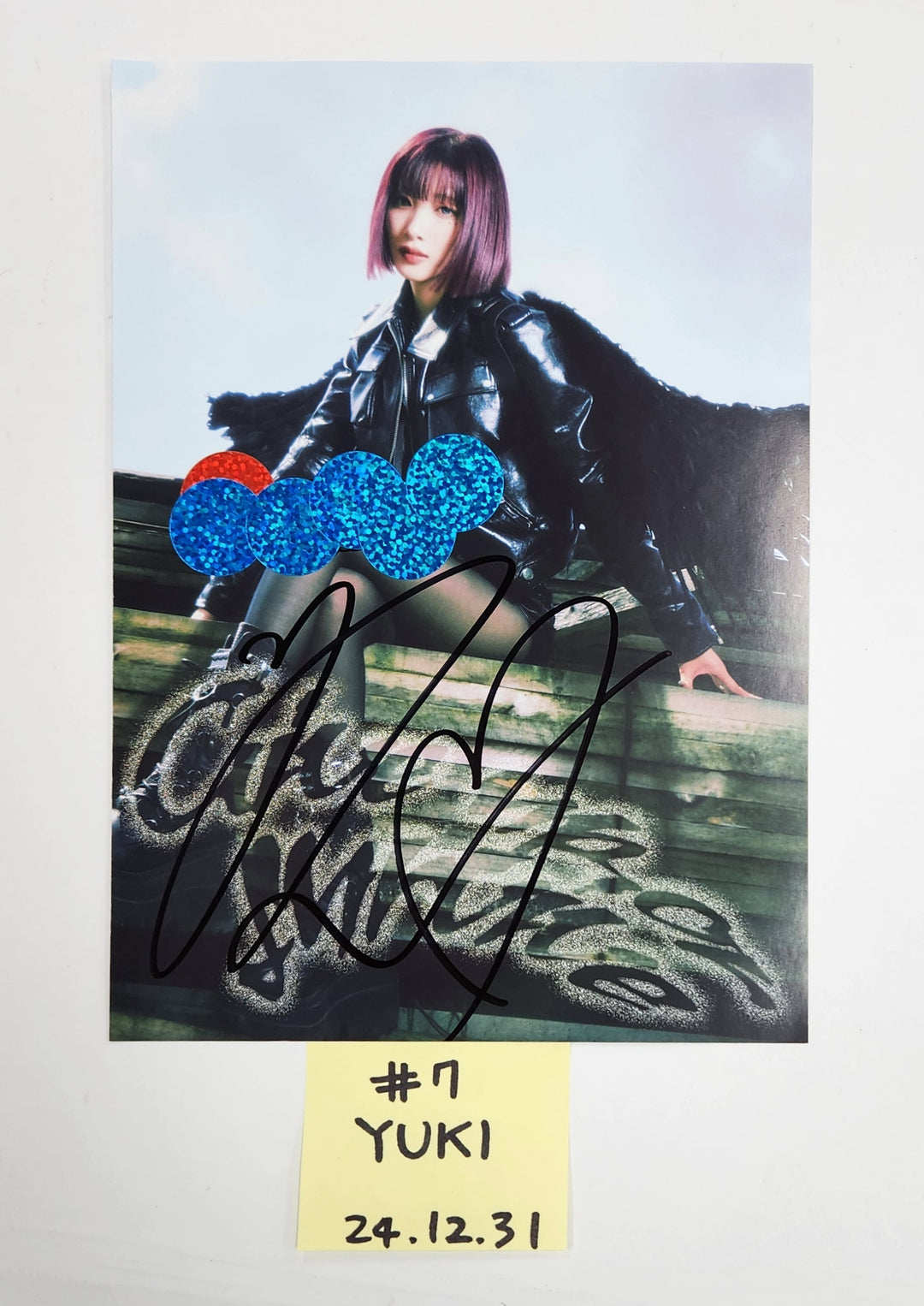 PURPLE KISS "HeadWay" - A Cut Page From Fansign Event Album [24.12.31]