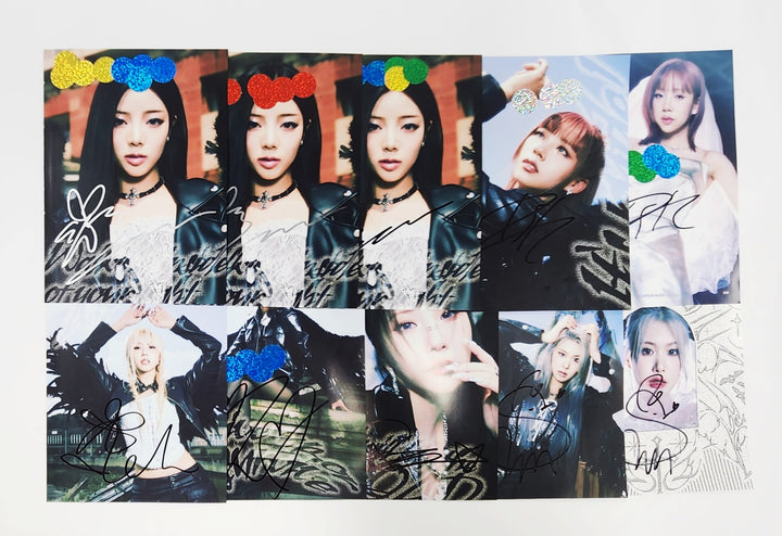 PURPLE KISS "HeadWay" - A Cut Page From Fansign Event Album [24.12.31]