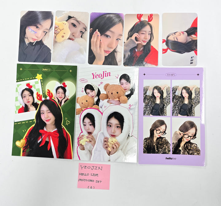 Yeojin (Of Loossemble) - Hello Live Shop Official YEOJIN's Special Pack [Photocards (5EA), 4 Cut Photo (1EA), Postcard (2EA)] [25.1.2]