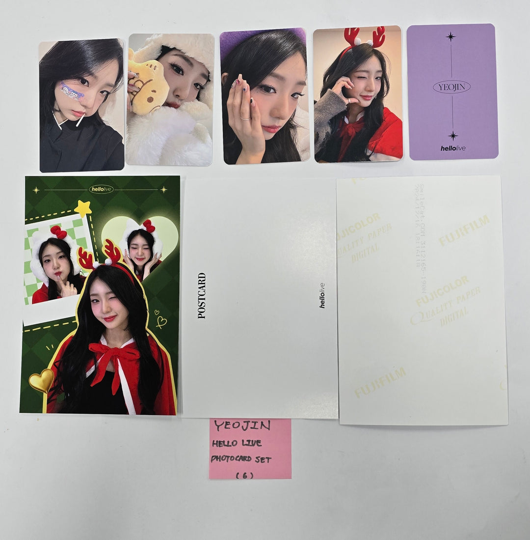 Yeojin (Of Loossemble) - Hello Live Shop Official YEOJIN's Special Pack [Photocards (5EA), 4 Cut Photo (1EA), Postcard (2EA)] [25.1.2]