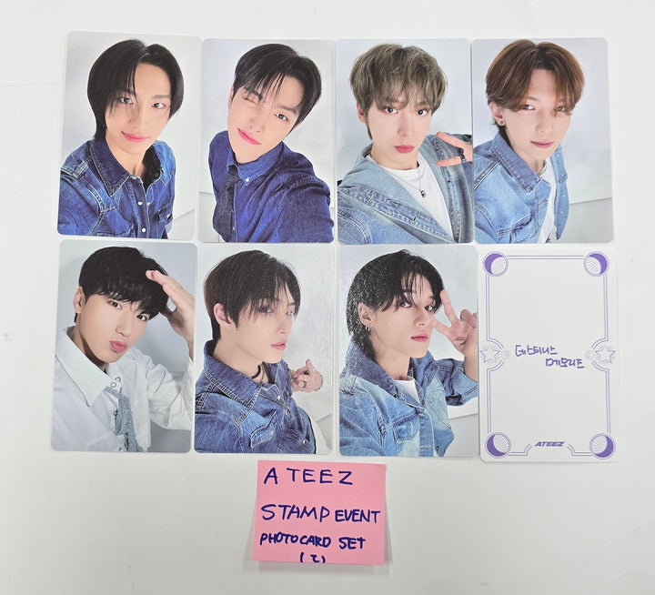 Ateez "Destiny's Memories" - Exhibition Stamp Event Photocards Set (8EA) [25.1.2]