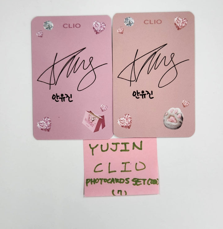 Yujin (Of IVE) - CLIO Event Hologram Photocards Set (2EA) [25.1.2]