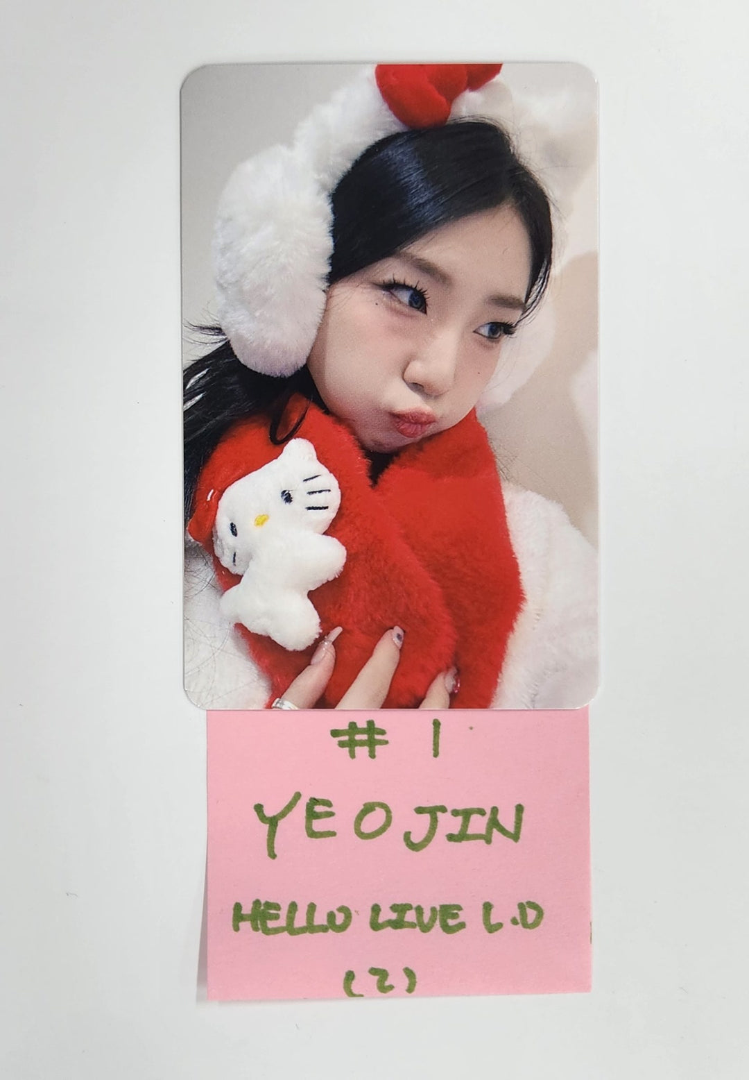 Yeojin (Of Loossemble) YEOJIN's Special Pack - Hello Live Lucky Draw Event Photocard [25.1.2]