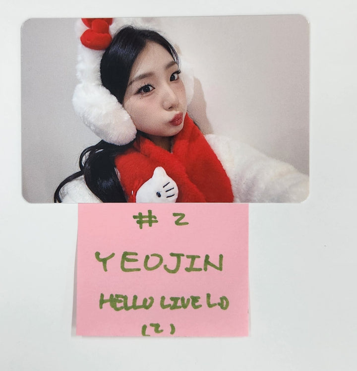 Yeojin (Of Loossemble) YEOJIN's Special Pack - Hello Live Lucky Draw Event Photocard [25.1.2]