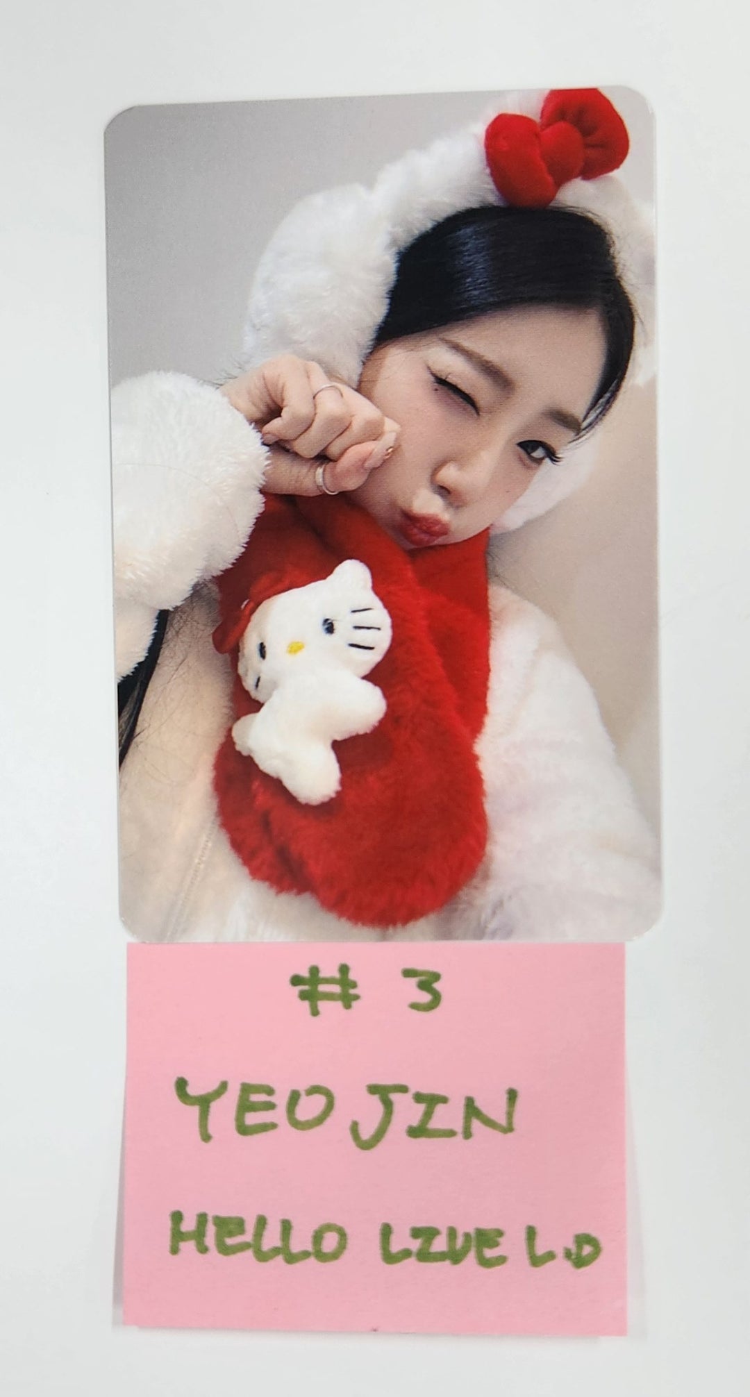 Yeojin (Of Loossemble) YEOJIN's Special Pack - Hello Live Lucky Draw Event Photocard [25.1.2]