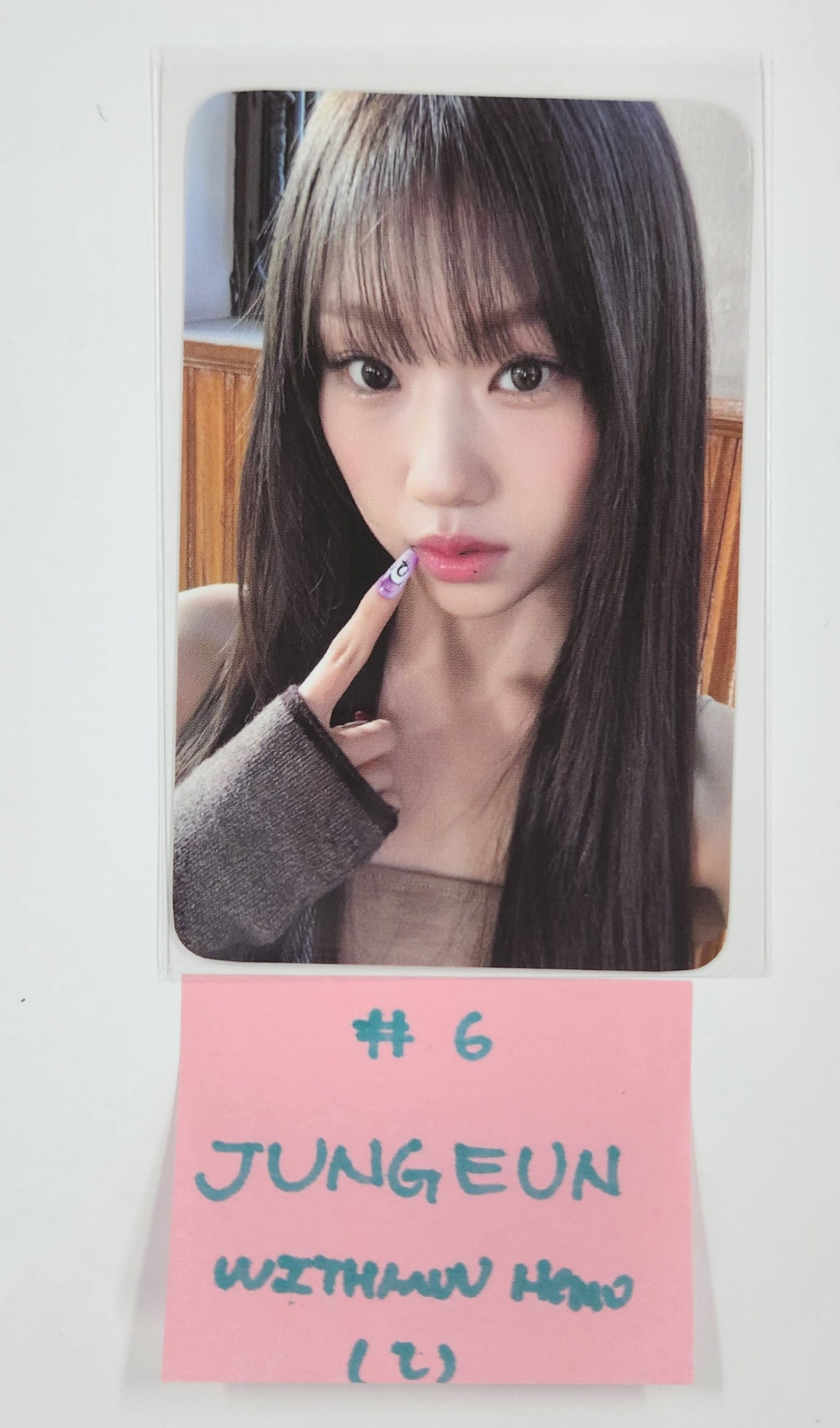 IZNA "N/a" - Withmuu Fansign Event Photocard [Nemo Ver.] [25.1.2]