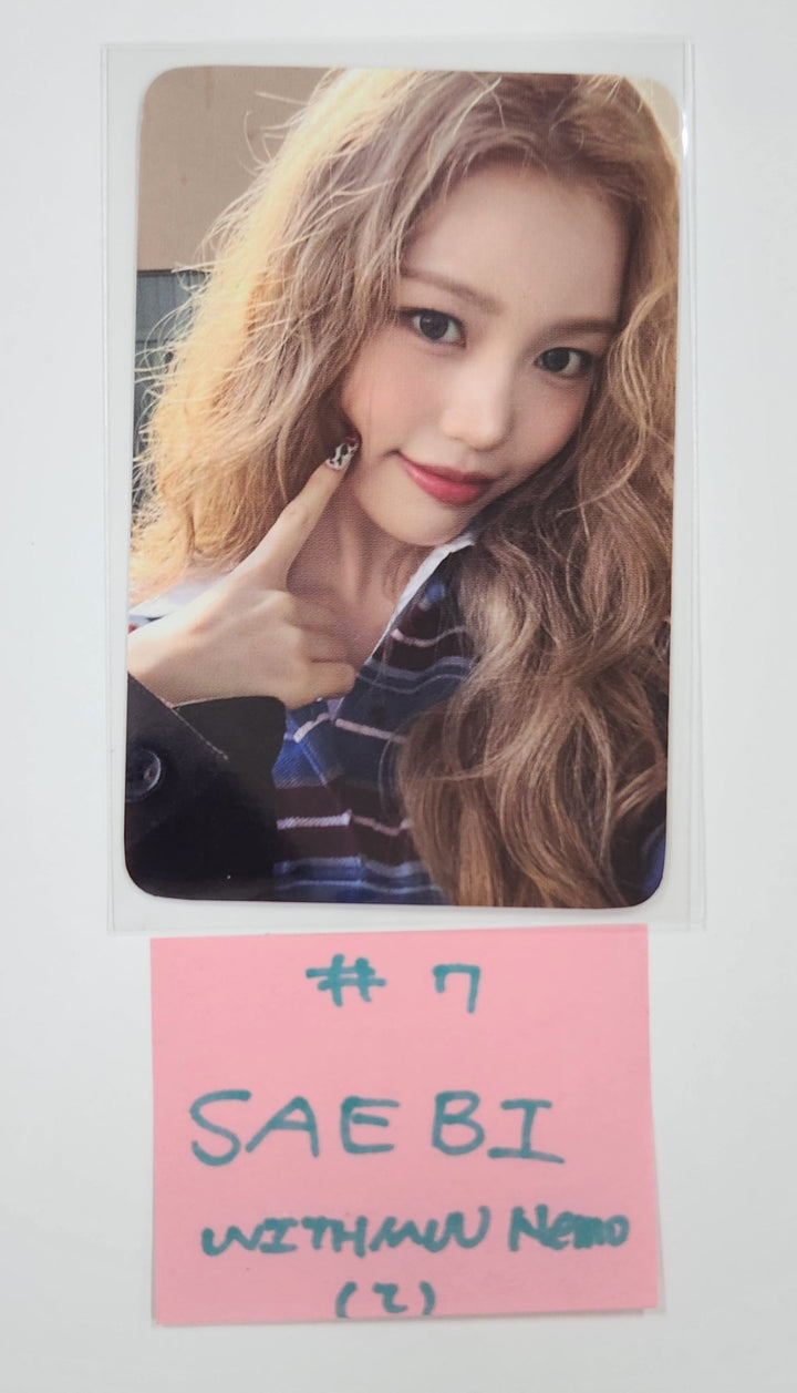 IZNA "N/a" - Withmuu Fansign Event Photocard [Nemo Ver.] [25.1.2]