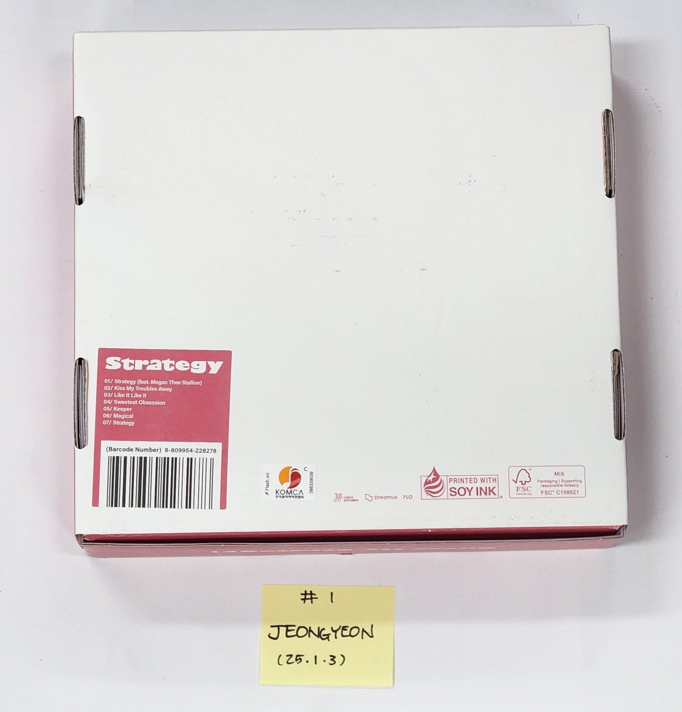 TWICEサイン Strategy With Youth ジョンヨン TWICEサイン Strategy With Youth ジョンヨン TWICE STRATEGY 直筆