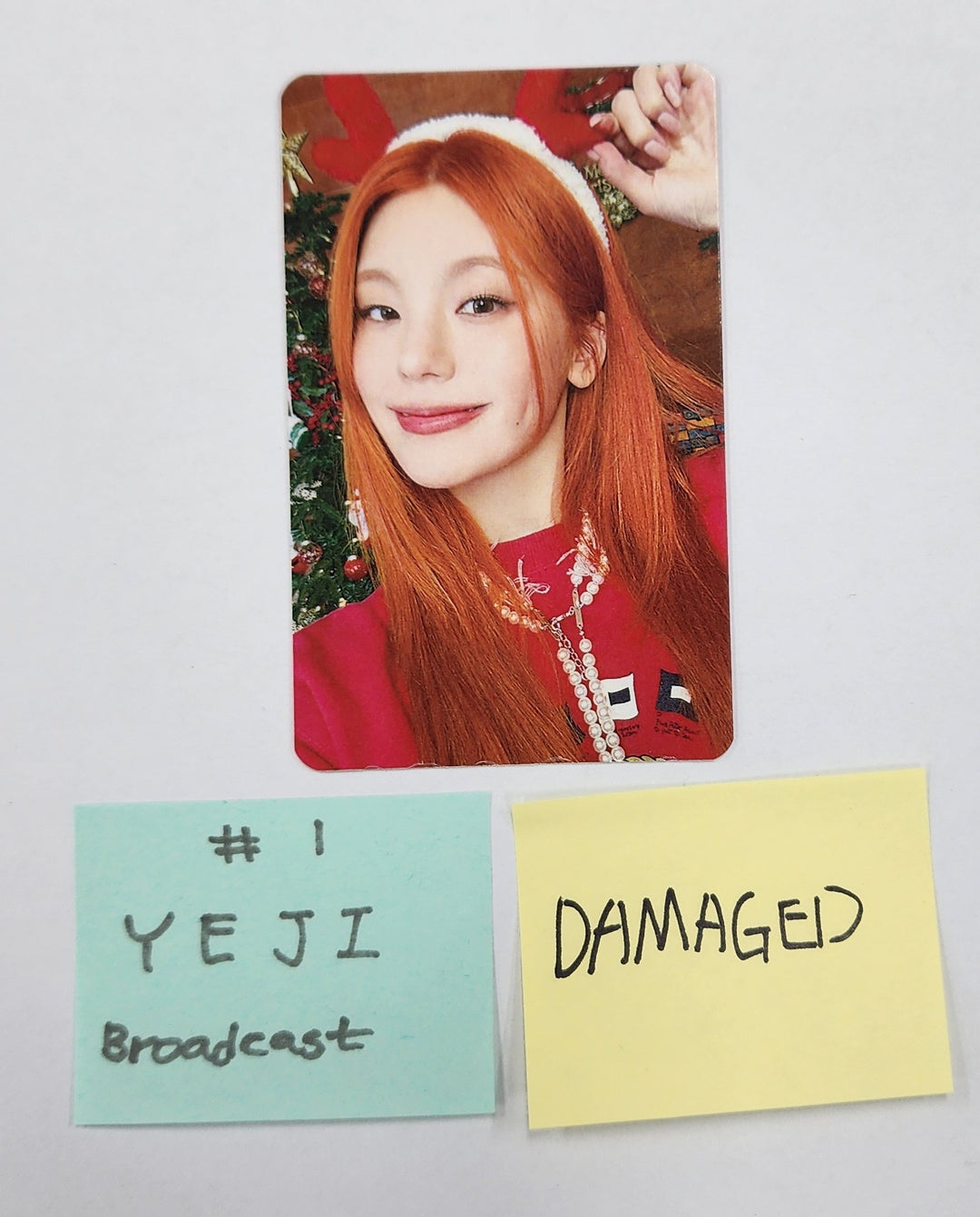 ITZY SBS Gayo Daejeon - Broadcast Photocard [25.1.3]