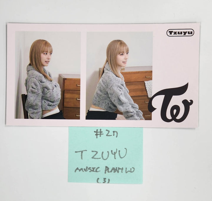 TWICE "STRATEGY" - Music Plant Lucky Draw Event Photocard, 2 Cut Photo Round 2 [25.1.3]