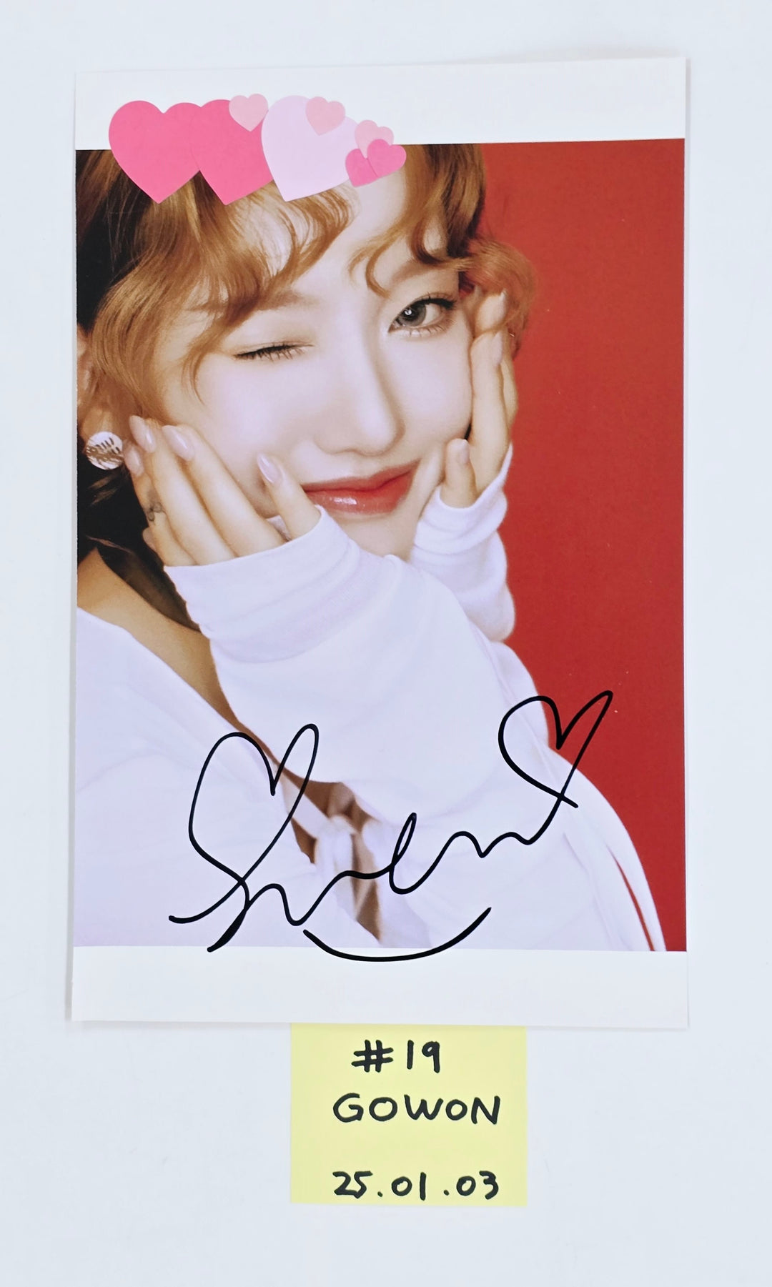 Loossemble "TTYL" - A Cut Page From Fansign Event Album [25.1.3]