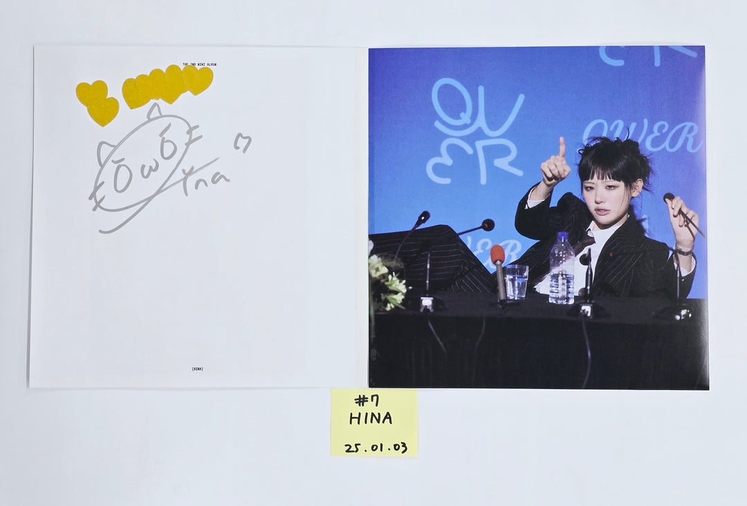 QWER "Algorithm's Blossom" - A Cut Page From Fansign Event Album [25.1.3]