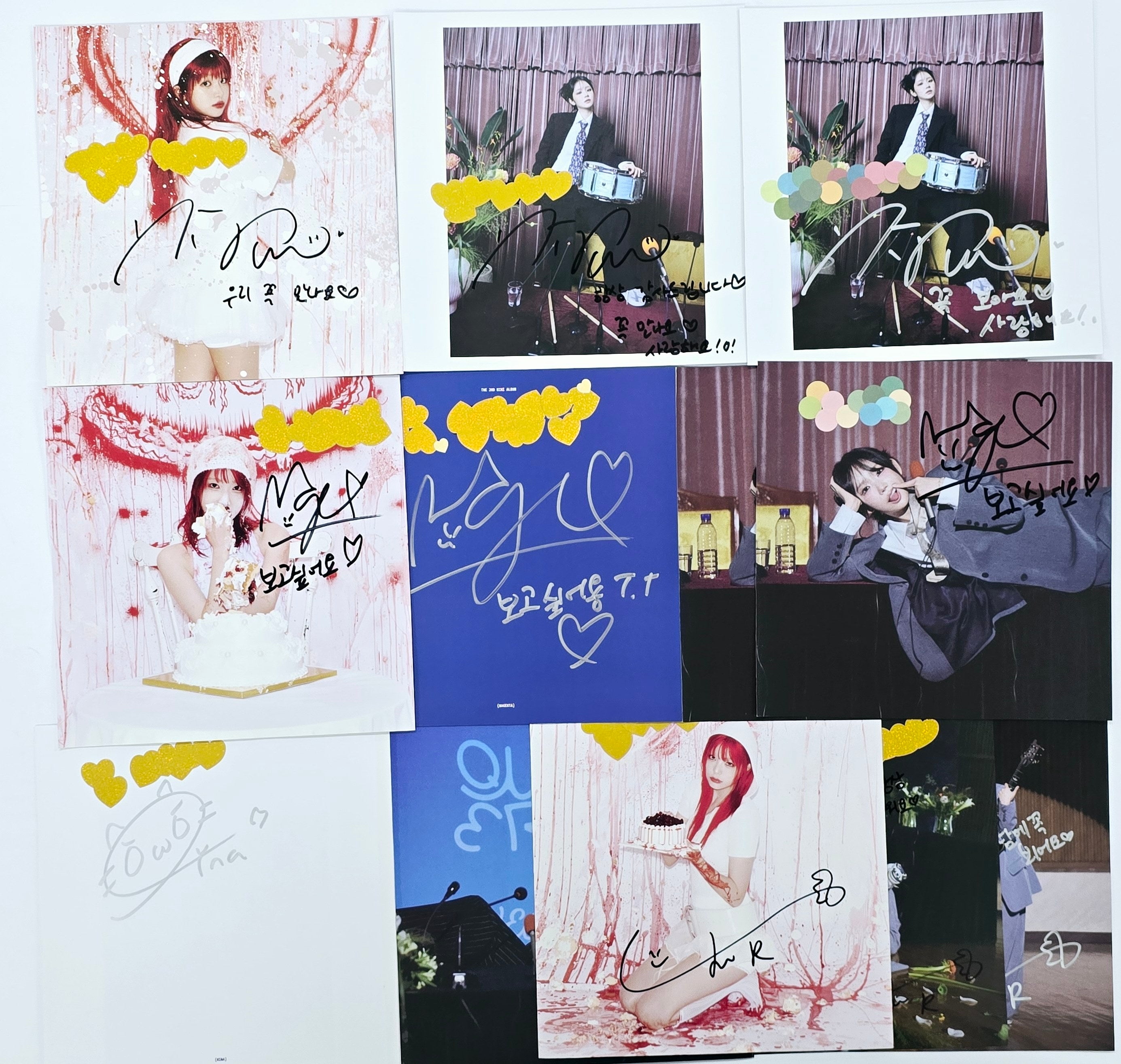 qwer 2nd Mini Album Algorithm’s Blossom Blossom ver. + Siyeon Photocard set