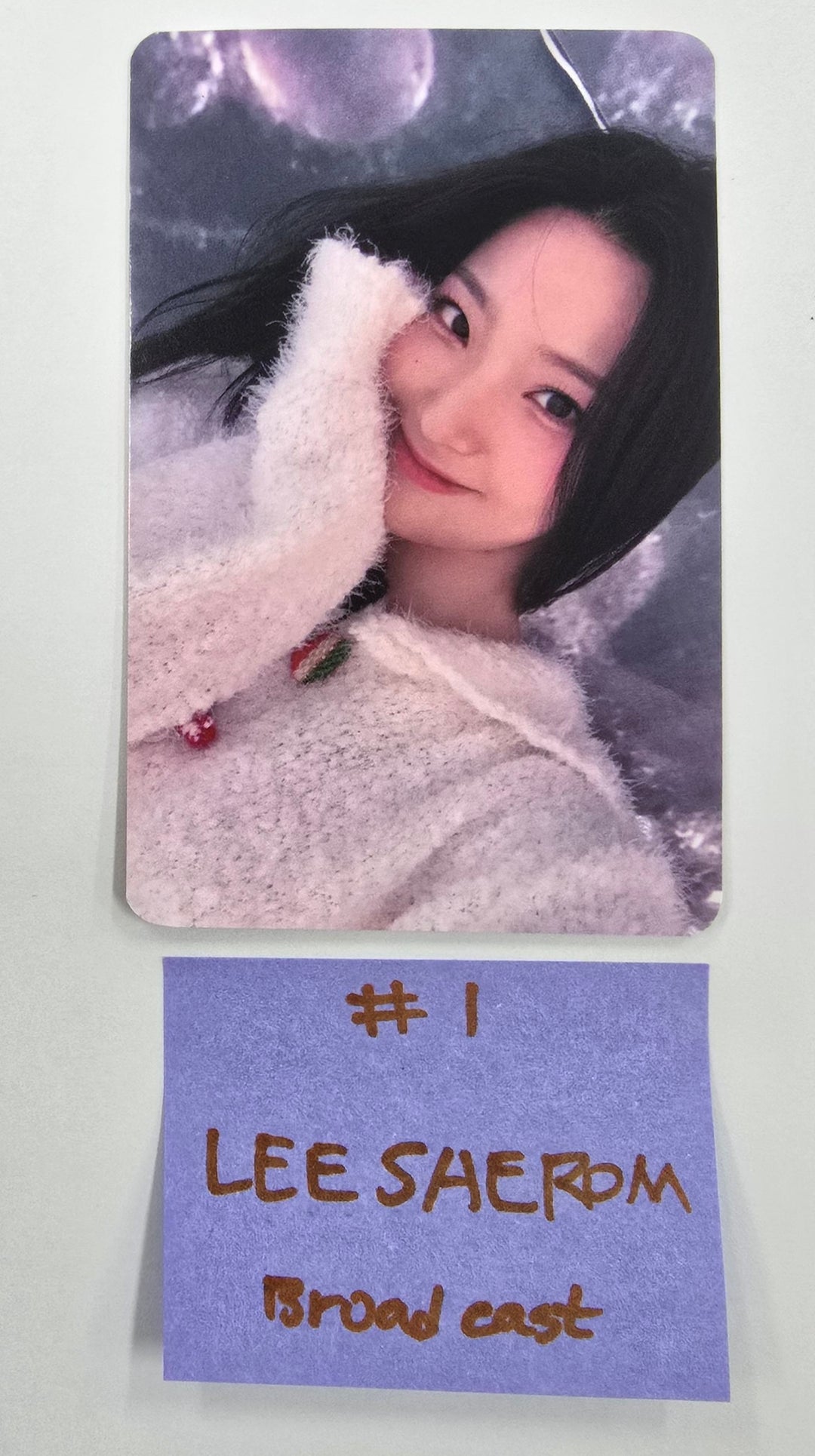 Fromis_9 Gayo Daejeon - Broadcast Photocard [25.1.6]