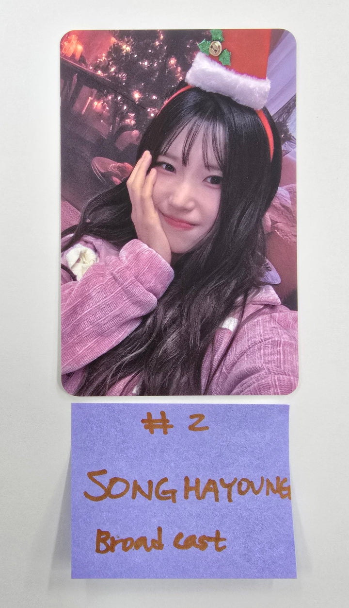 Fromis_9 Gayo Daejeon - Broadcast Photocard [25.1.6]