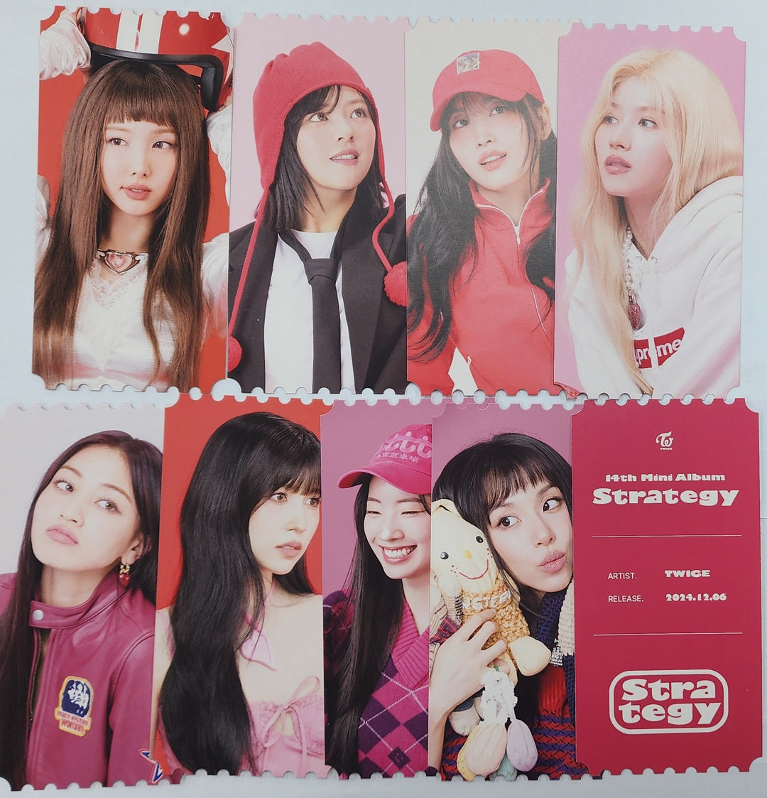 TWICE "STRATEGY" - Blue Dream Media Lucky Draw Event Ticket Photo [25.1.6]