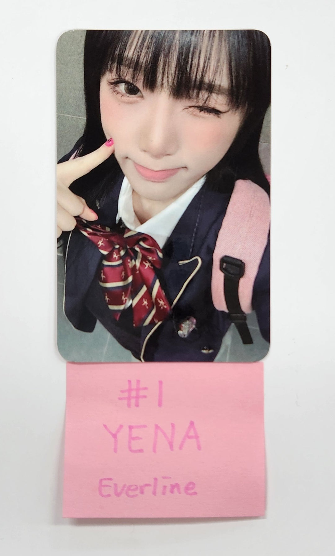 YENA "NEMONEMO" - Everline Fansign Event Photocard Round 2 [Plve Ver.] [25.1.7]