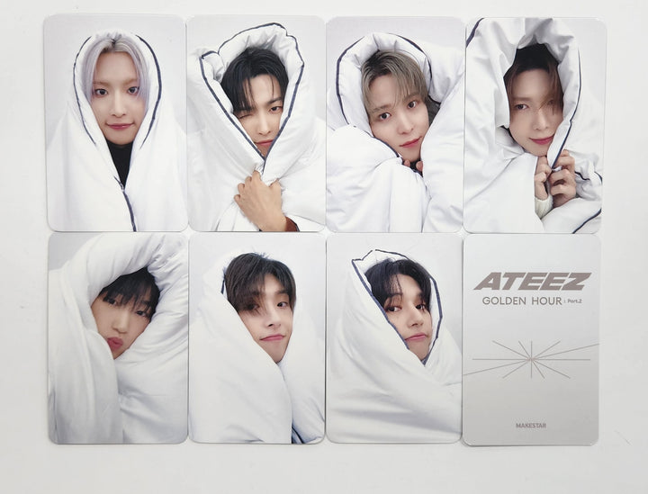 Ateez "GOLDEN HOUR : Part.2" - Makestar Fansign Event Photocard Round 2 [Poca Ver.] [25.1.8]