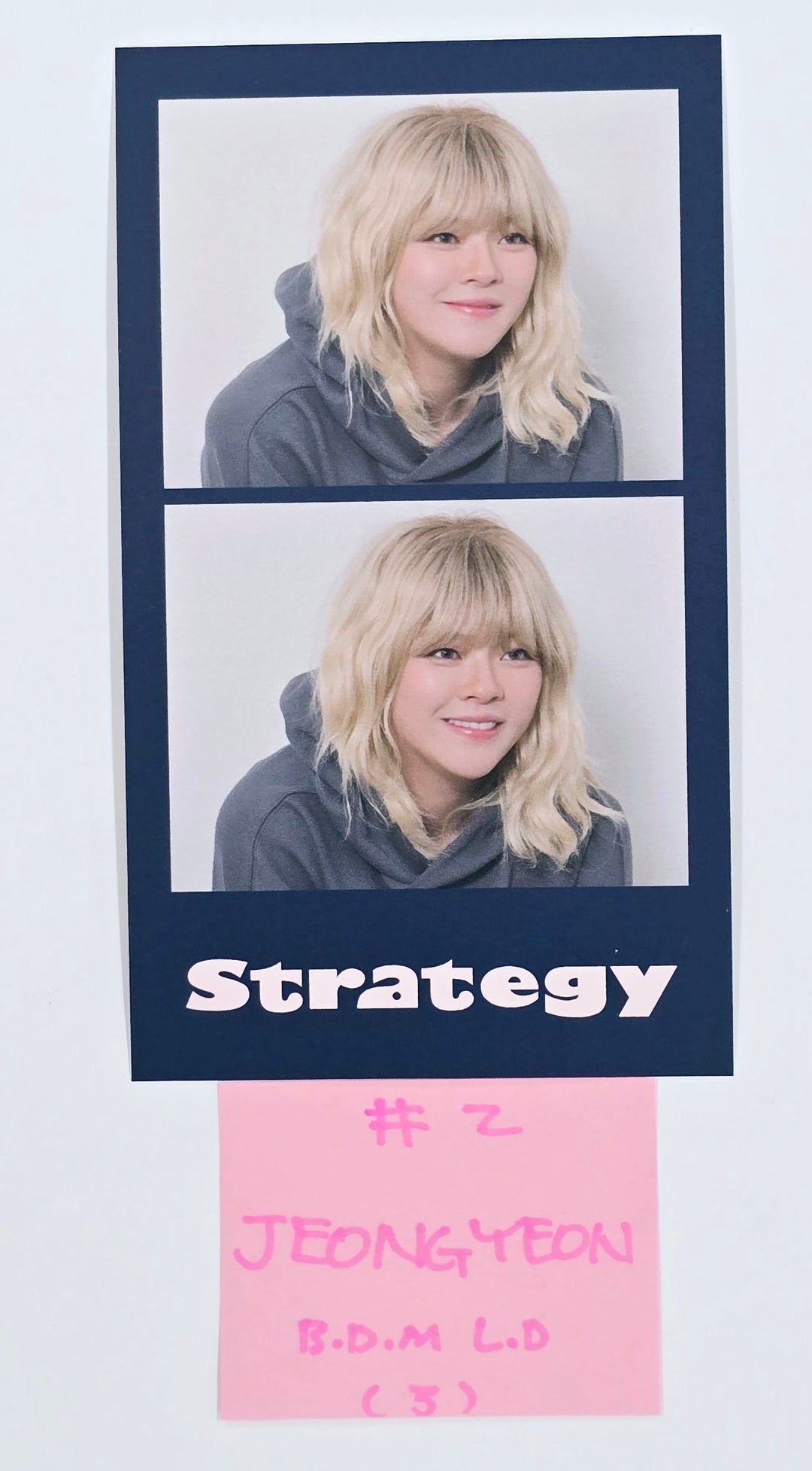 TWICE "STRATEGY" - Blue Dream Media Lucky Draw Event 2 Cut Photo [25.1.8]