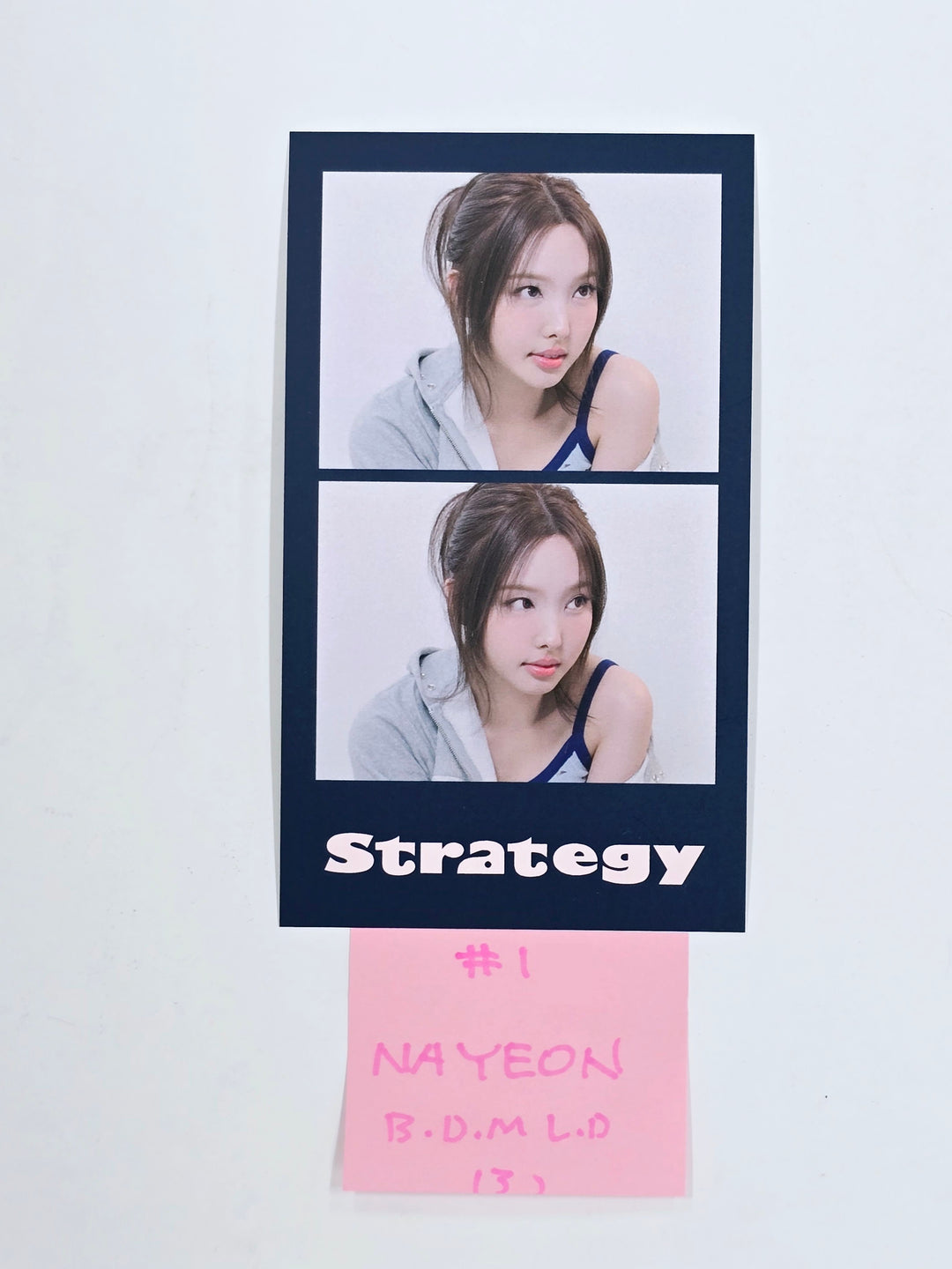 TWICE "STRATEGY" - Blue Dream Media Lucky Draw Event 2 Cut Photo [25.1.8]