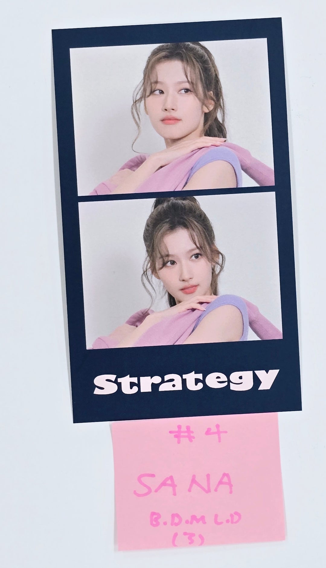 TWICE "STRATEGY" - Blue Dream Media Lucky Draw Event 2 Cut Photo [25.1.8]