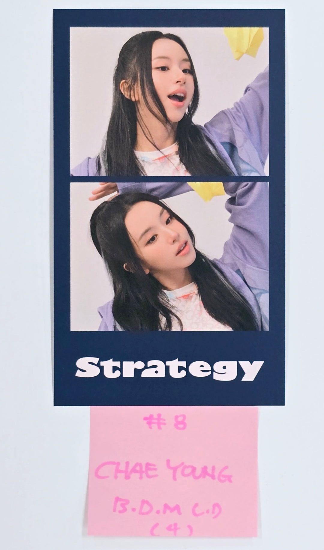 TWICE "STRATEGY" - Blue Dream Media Lucky Draw Event 2 Cut Photo [25.1.8]