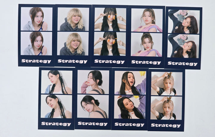 TWICE "STRATEGY" - Blue Dream Media Lucky Draw Event 2 Cut Photo [25.1.8]