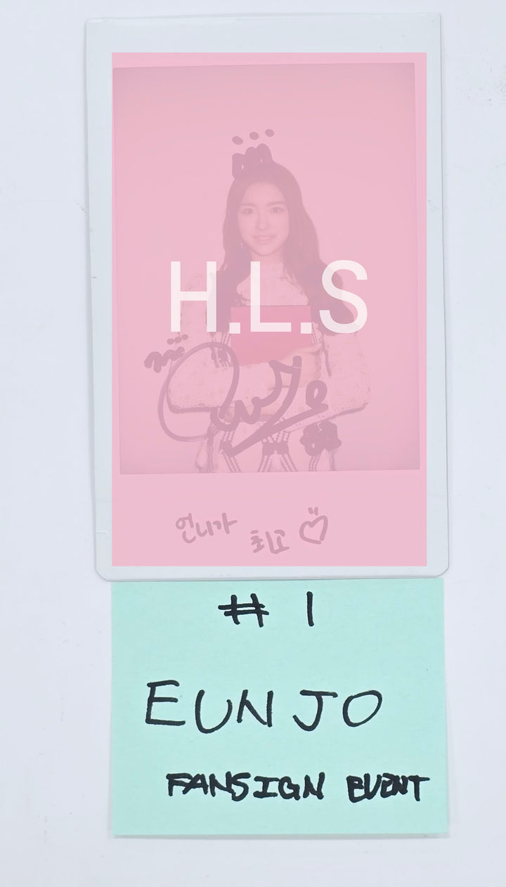 Eun Jo (Of Dream Note) - Hand Autographed(Signed) Polaroid [25.1.9]