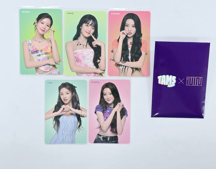 (g) I-DLE X TAMS - TAMS Event Photocards Set (5EA) [25.1.9]