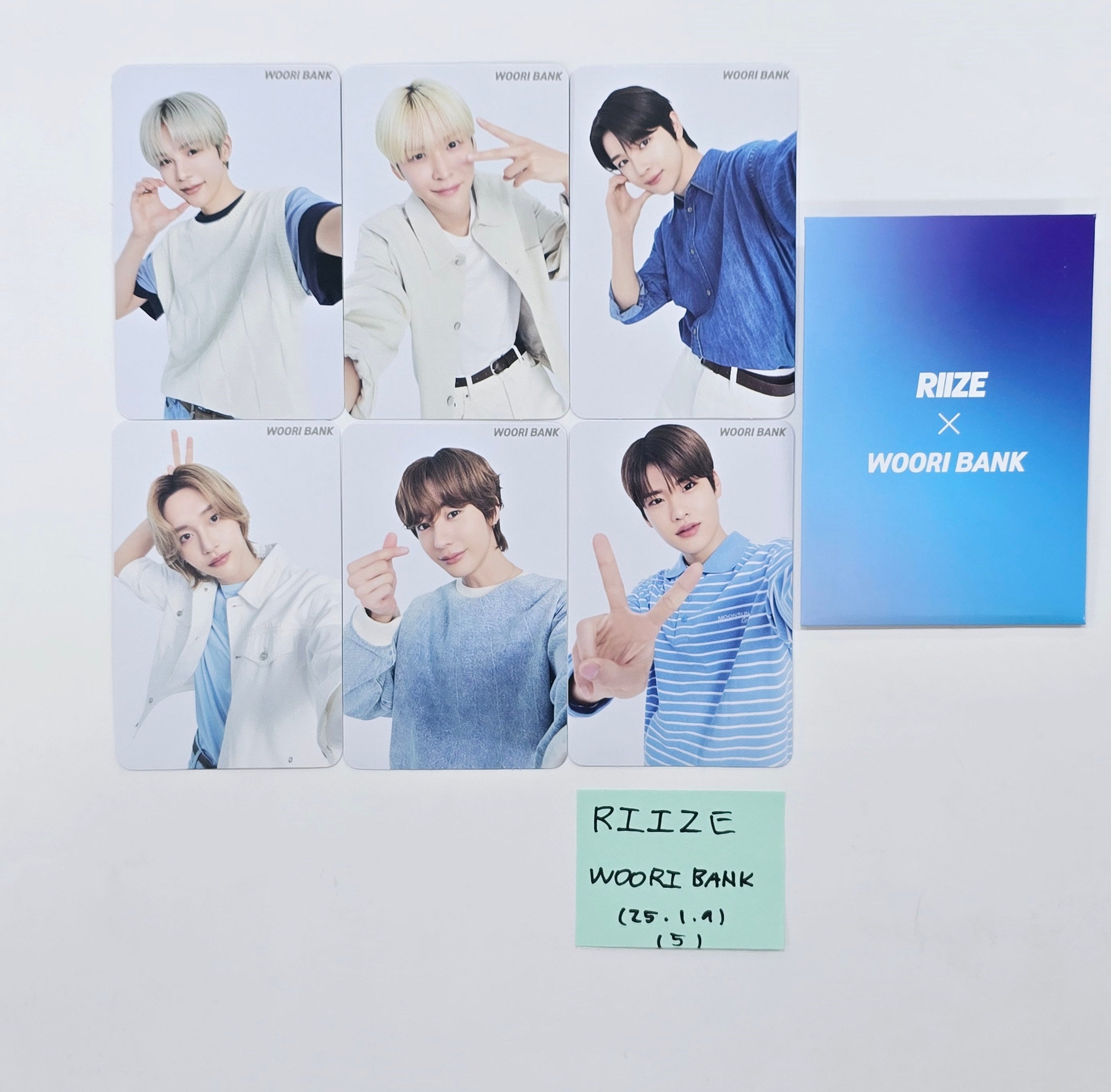 韓国限定 riize アントン 写真展 展示会 入場特典 トレカ ＋ ピック RIIZE アントン ポップアップ 10万ウォン 特典 トレカ MD - メルカリ