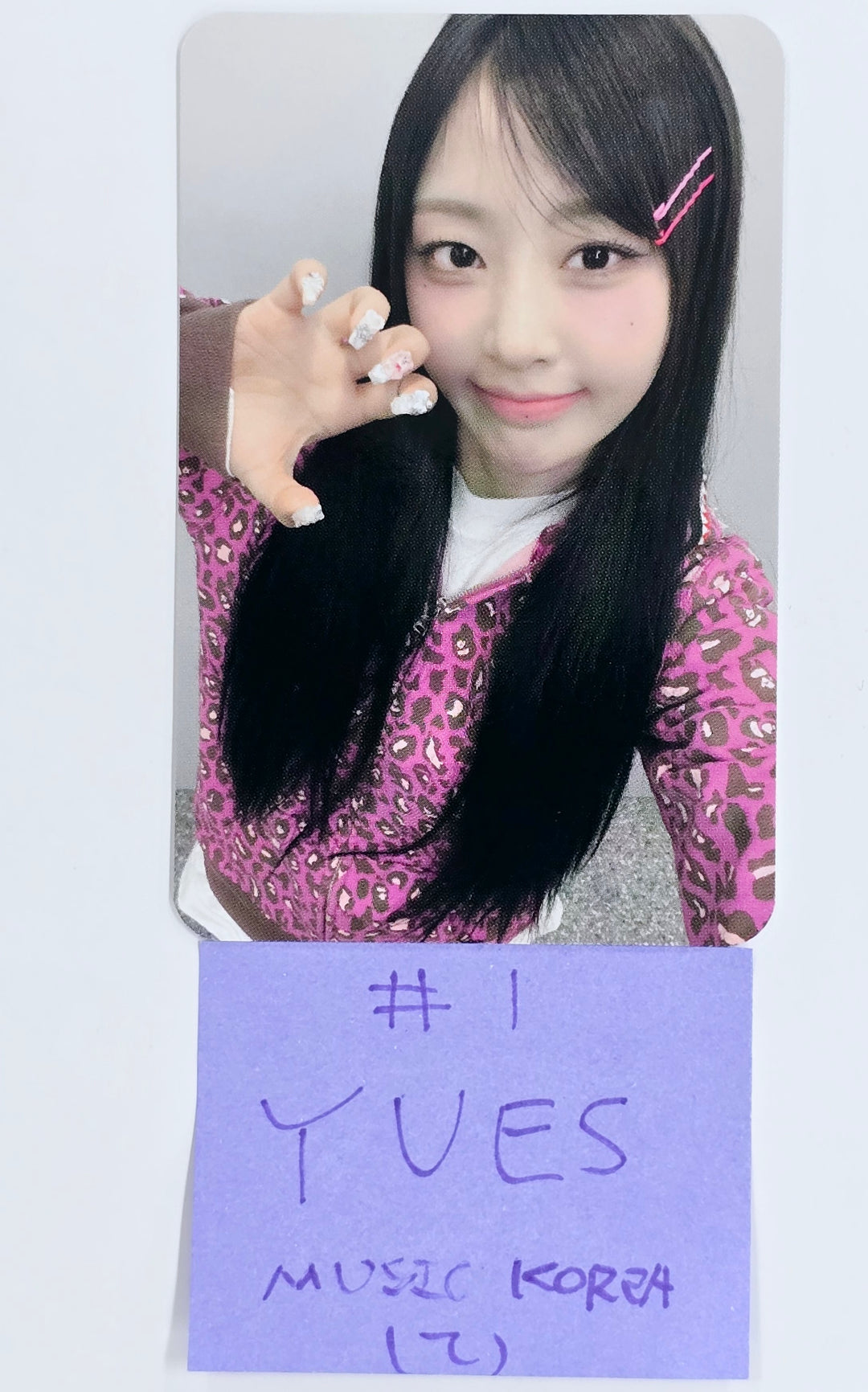 Yves "I Did" - Music Korea Fansign Event Photocard [25.1.10]