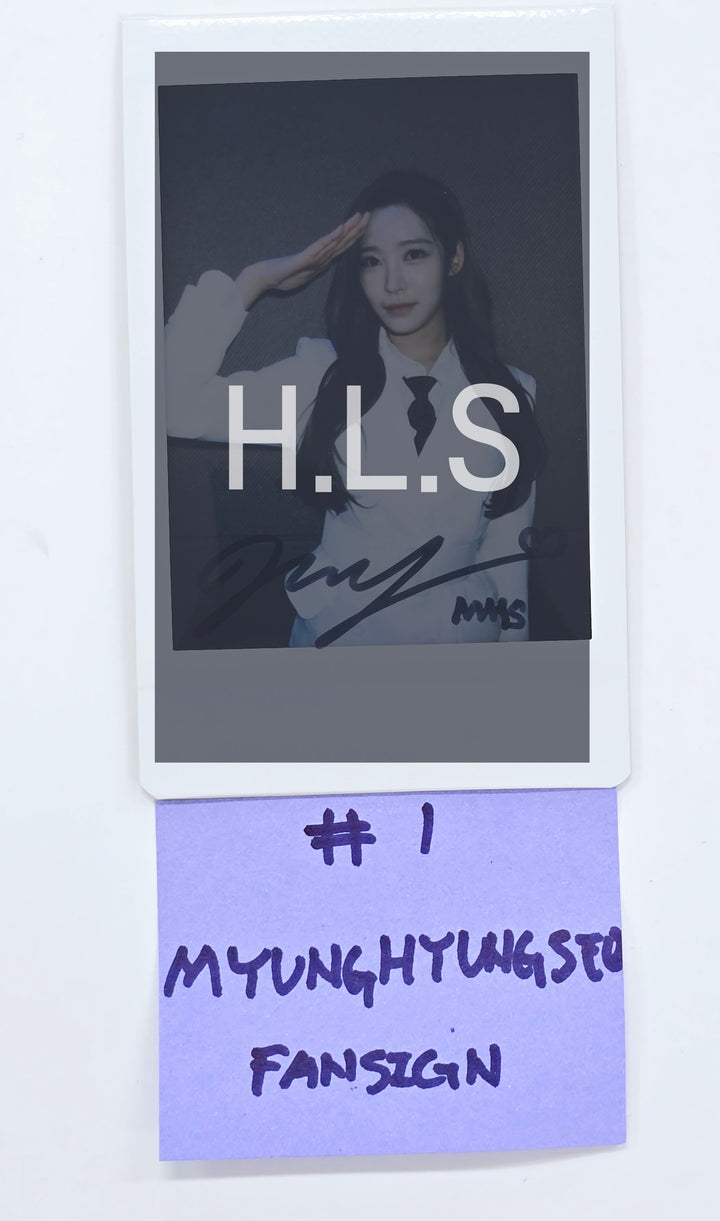 Myung Hyung Seo (Of CLASS:y) "Day Night" - Hand Autographed(Signed) Polaroid [25.1.10]