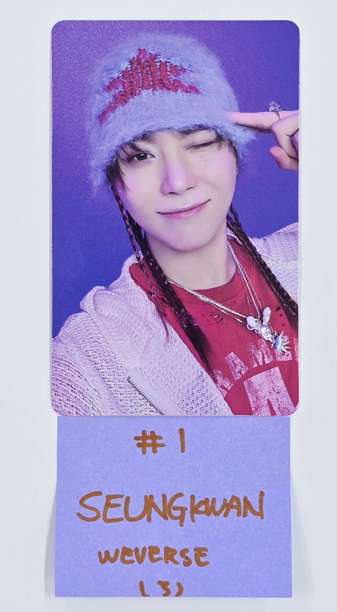 BSS (Of Seventeen) "TELEPARTY" - Weverse Shop Pre-Order Benefit Photocard, Photo Stand [25.1.10]