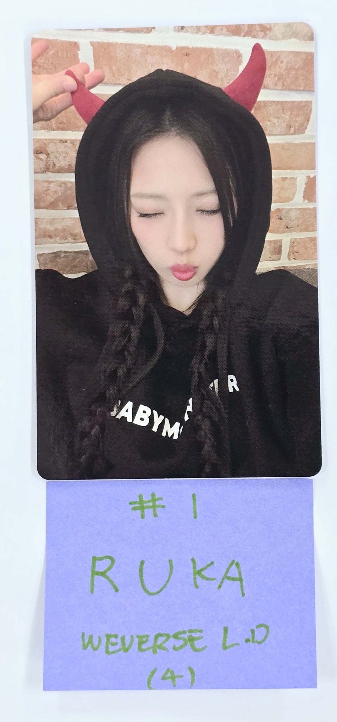 Babymonster "DRIP" 1st Full Album - Weverse Shop Lucky Draw Event Photocard [25.1.10]