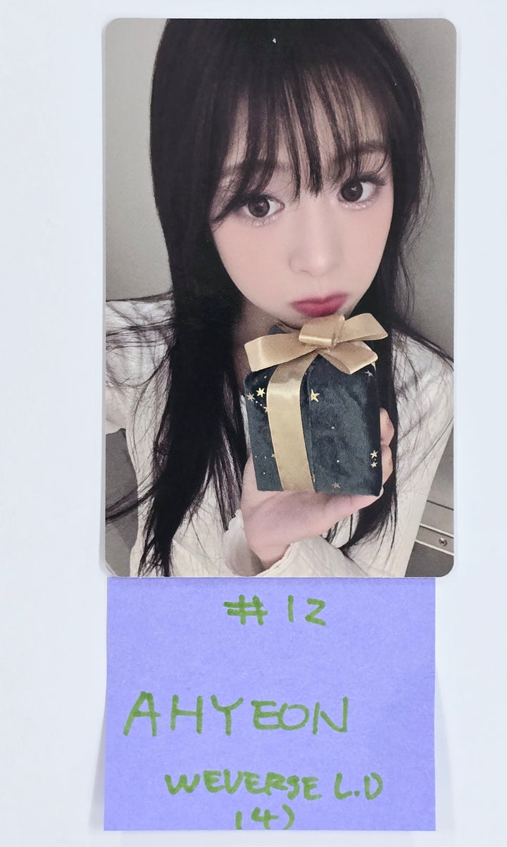 Babymonster "DRIP" 1st Full Album - Weverse Shop Lucky Draw Event Photocard [25.1.10]