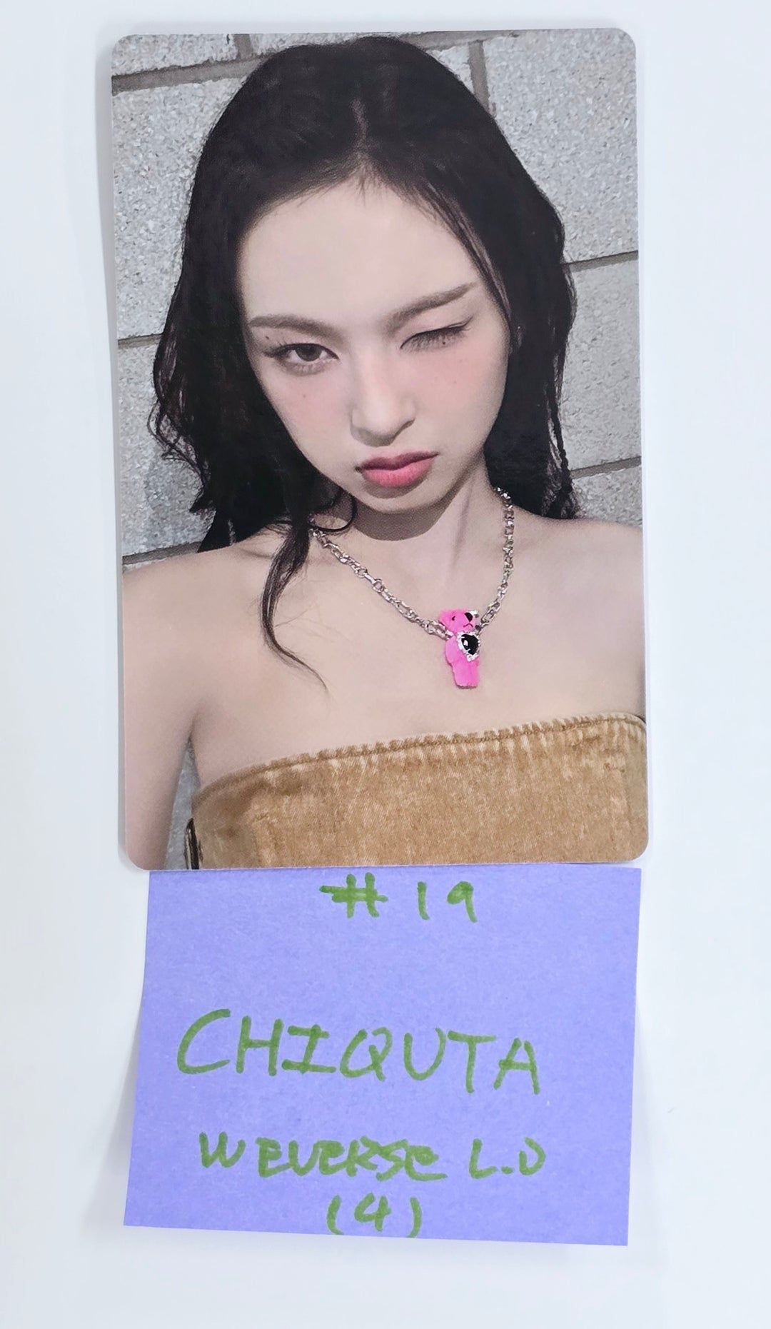 Babymonster "DRIP" 1st Full Album - Weverse Shop Lucky Draw Event Photocard [25.1.10]