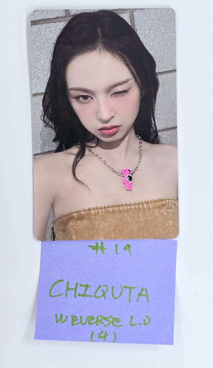 Babymonster "DRIP" 1st Full Album - Weverse Shop Lucky Draw Event Photocard [25.1.10]