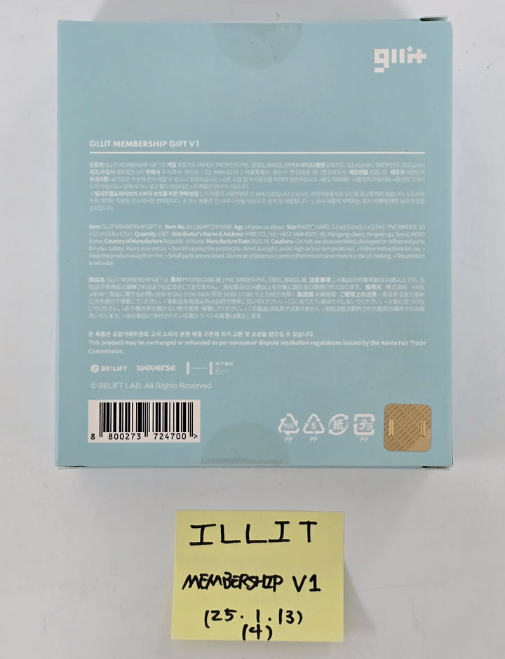 ILLIT "GLLIT" - Official Membership V1 Gift [25.1.13]