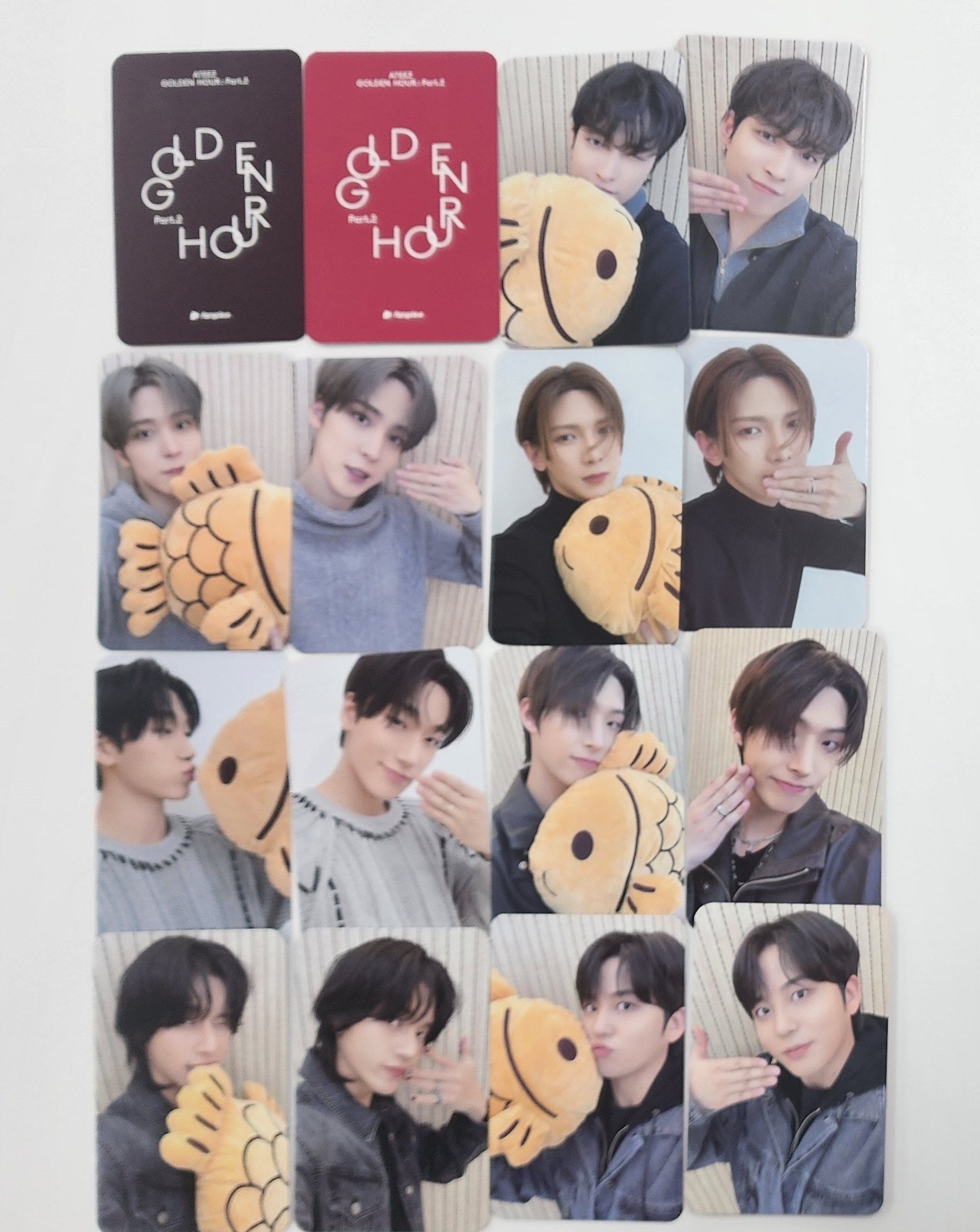 Ateez Golden Hour Pt 2 Fc Photocards Tiara Version - Etsy