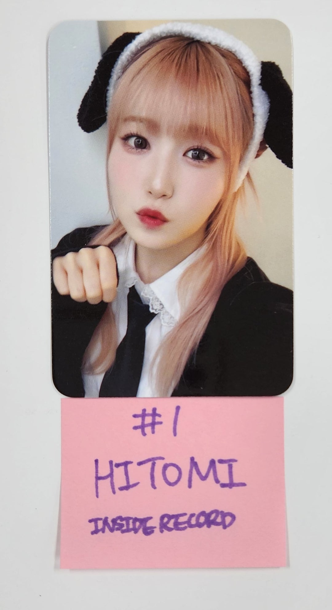 SAY MY NAME "SAY MY NAME" - Inside Record Fansign Event Photocard Round 5 [25.1.14]