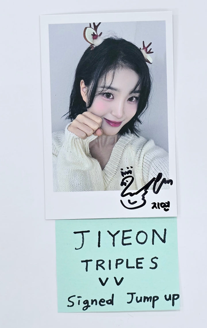 Jiyeon (Of TripleS Visionary Vision) "Performante" - Hand Autographed(Signed) Photocard [25.1.14]