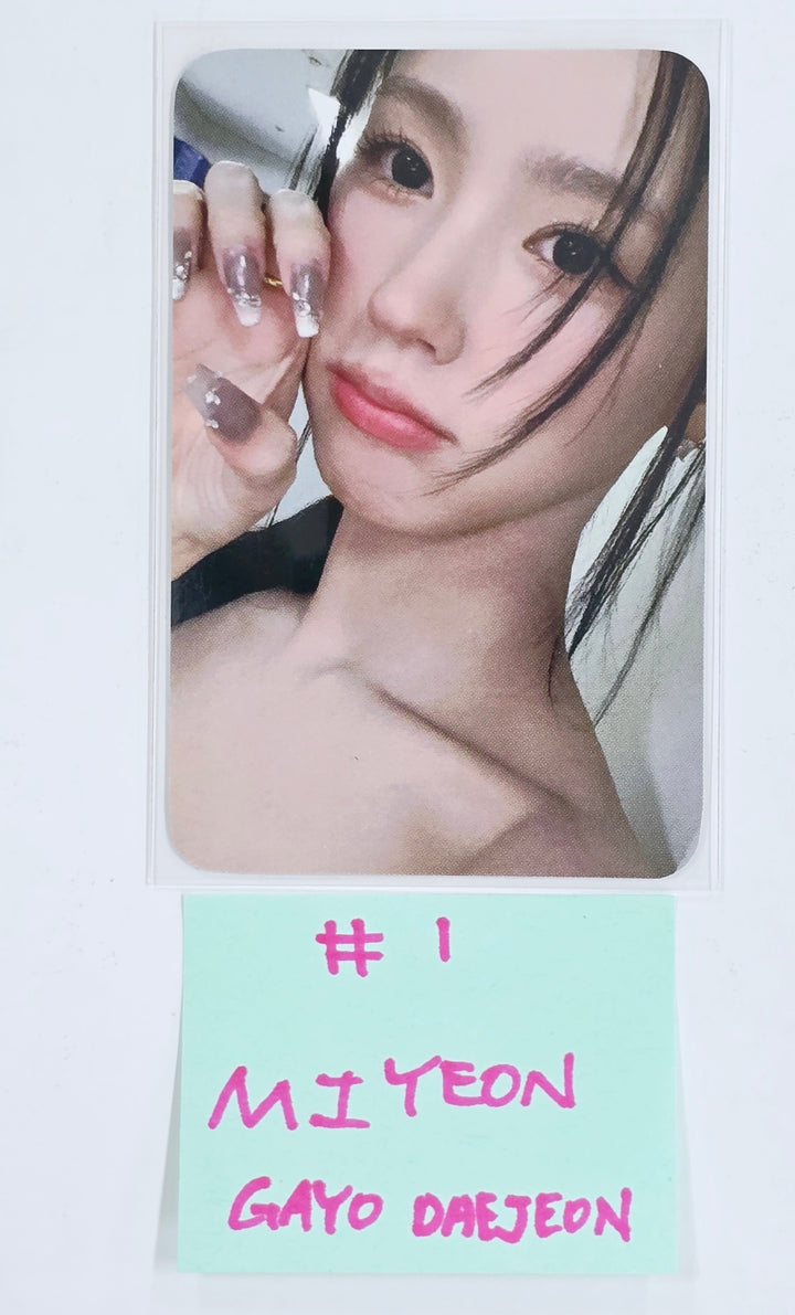 (G) I-DLE Gayo Daejeon - Broadcast Photocard [25.1.14]