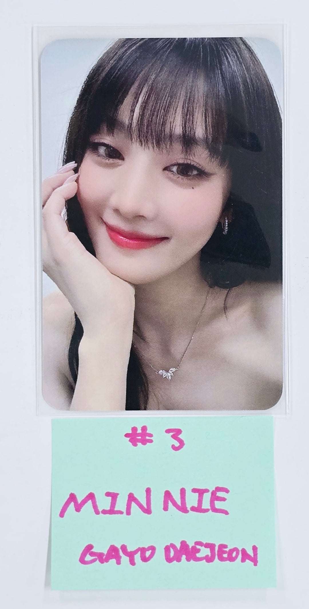 (G) I-DLE Gayo Daejeon - Broadcast Photocard [25.1.14]