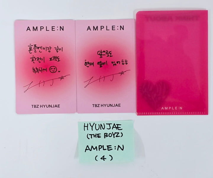 Hyunjae (of The Boyz) X AMPLE:N - Naver Brand Store Event Photocards (2EA) [24.11.12]