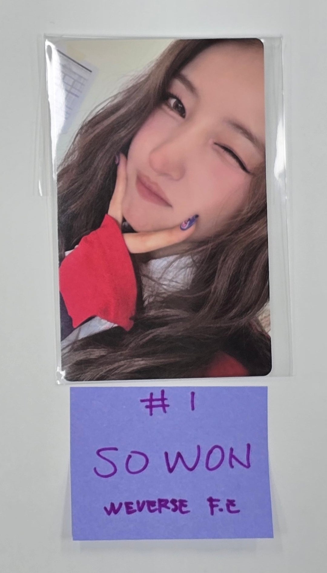 GFRIEND "Season of Memories" - Weverse Shop Fansign Event Photocard [25.1.15]