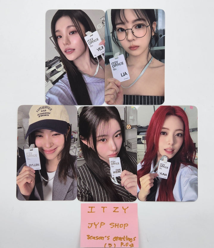 ITZY "Best Friends Forever" 2025 Season’s Greetings - JYP Shop Pre-Order Benefit Photocards Set (5EA) [25.1.16]